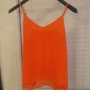 Orange tank top